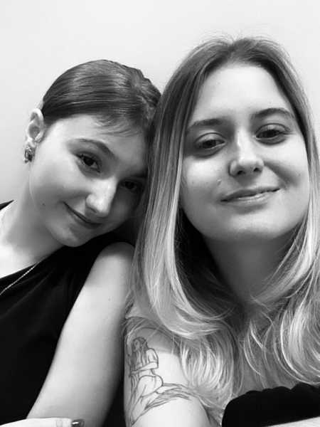 As irmãs Isabel Veloso e Priscila Kiekow