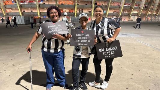 As mães atleticanas serão homenageadas neste sábado (13), no Mineirão