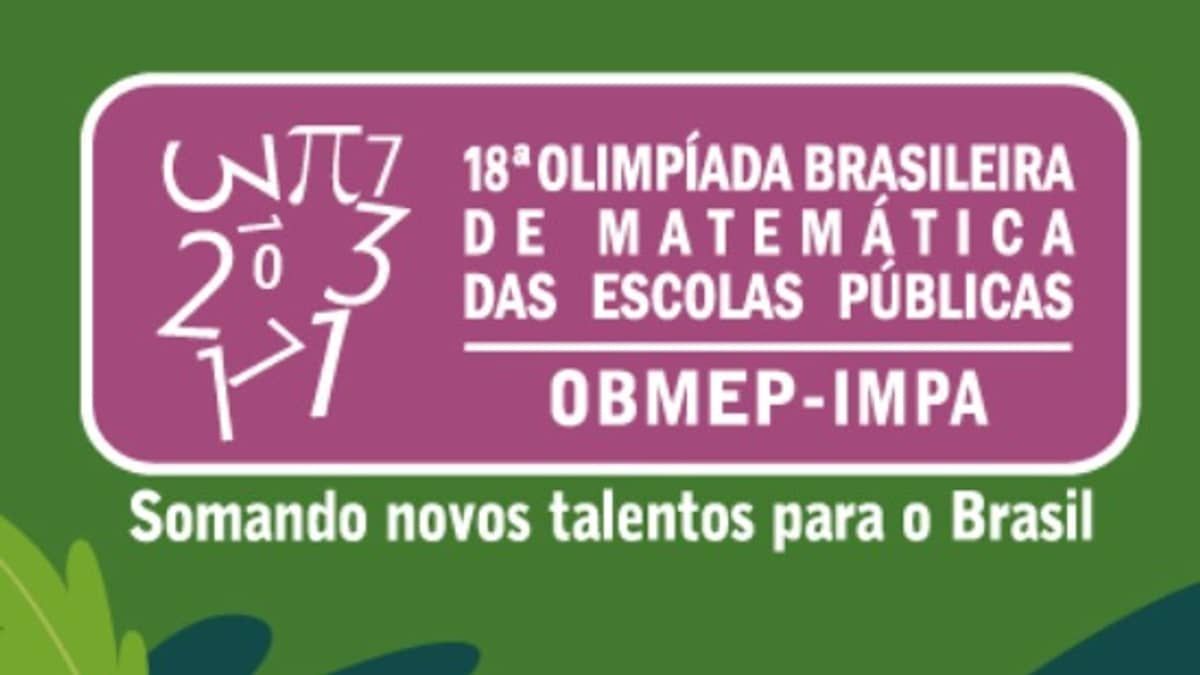 Olimpíada Brasileira de Matemática começa nesta terça com mais de 18 milhões de estudantes inscritos