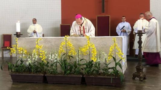Às sete e meia da noite desta quinta-feira (6) acontece a Missa do Lava Pés na Catedral Cristo Rei.