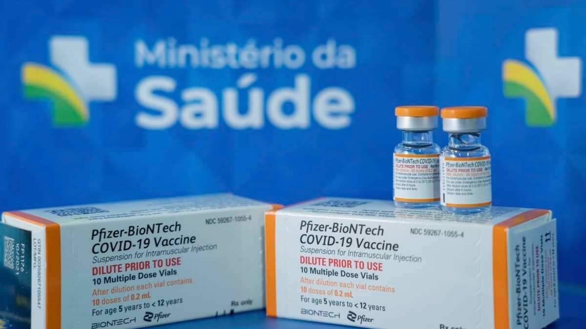 Covid-19: Ministério da Saúde recebe 7,7  milhões de doses de vacinas para crianças e bebês 