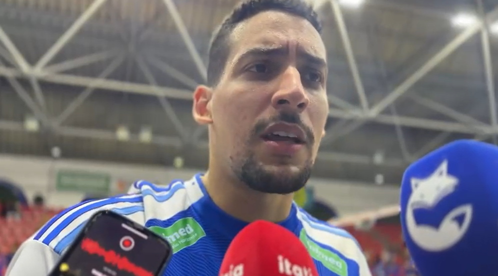 Rodriguinho admite início lento e destaca reação do Sada Cruzeiro contra o Joinville