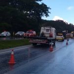 BR-040 é completamente interditada, na Grande BH, devido a tombamento de caminhão que transportava Biodiesel