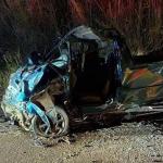 Carros ficam destruídos em grave acidente na MG-431, na Grande BH