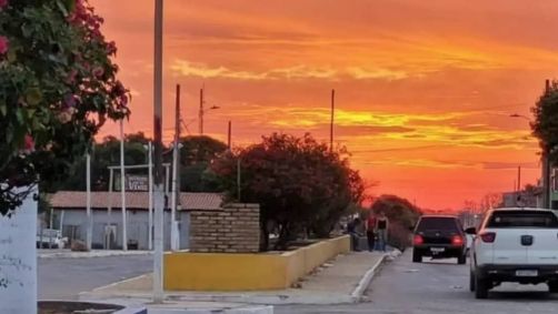 A cidade chegou a marcar 43,5°C