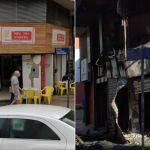 Veja imagens do incêndio que atingiu pastelaria na Savassi, em BH