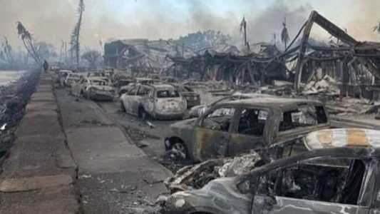 Segundo informações do Corpo de Bombeiros de Maui, a segunda maior do estado, cerca de 270 estruturas foram afetadas