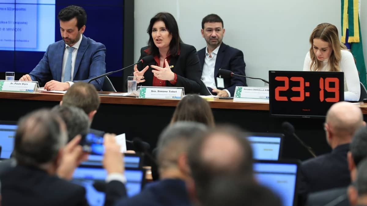 Tebet afirma que são necessários R$ 168 bi para zerar déficit