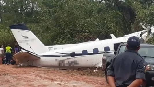 O avião caiu quando tentava se aproximar do aeroporto de Barcelos