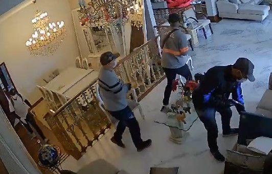 Vídeo mostra assalto milionário em casa no Sion, em BH