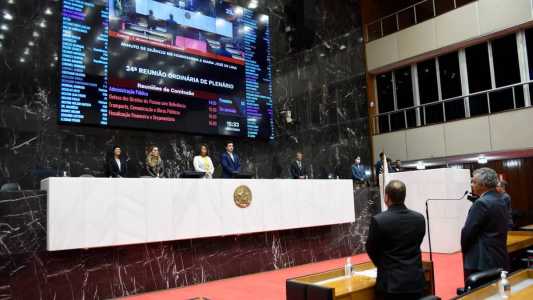 Assembleia votará projetos do governador Romeu Zema (Novo) na próxima semana