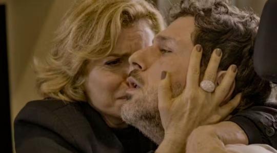 Odete Roitman e Leonardo