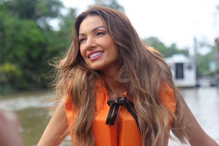 Patrícia Poeta gravou Encontro Especial Círio de Nazaré