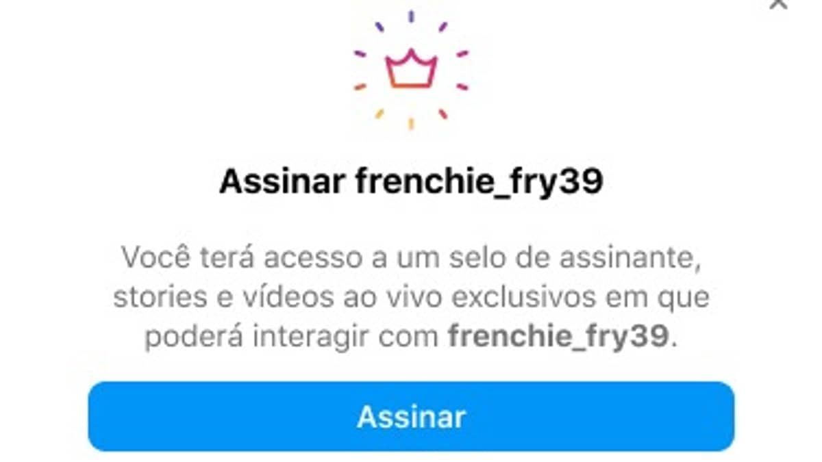 ‘Assinaturas’ do Instagram chega ao Brasil