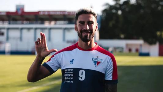 Atacante argentino Juan Martin Lucero volta a treinar e pode aparecer no Fortaleza contra o São Paulo