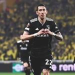 Di María faz hat-trick e garante a Juventus nas oitavas de final da Liga Europa