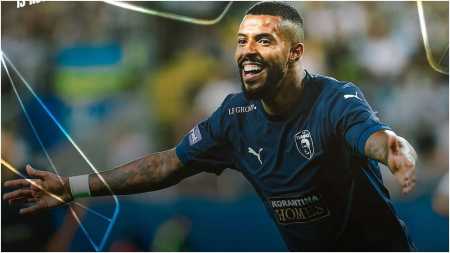 Atacante brasileiro, Anderson celebra gol do Pafos