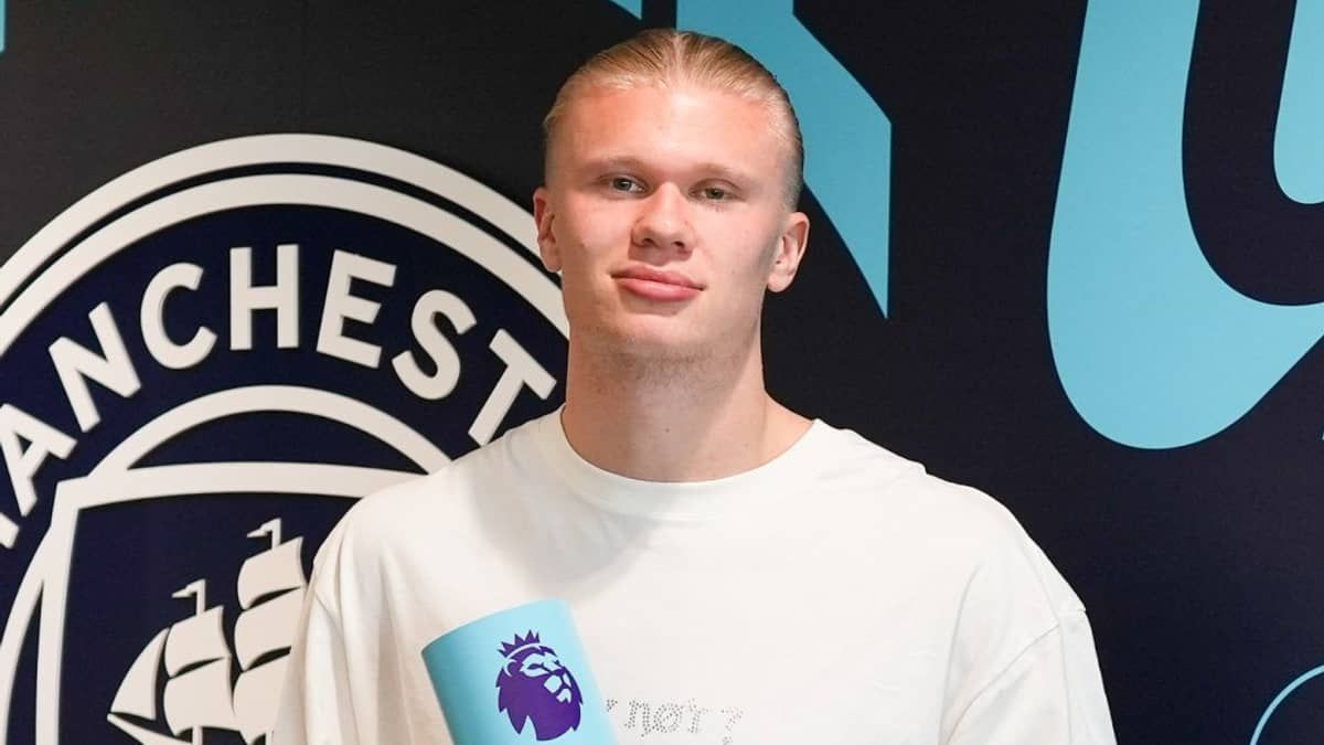 Campeão e artilheiro, Haaland é eleito o melhor jogador do Campeonato Inglês