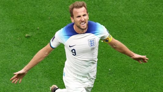 Kane em ação pela seleção inglesa