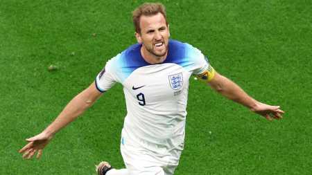 Kane em ação pela seleção inglesa