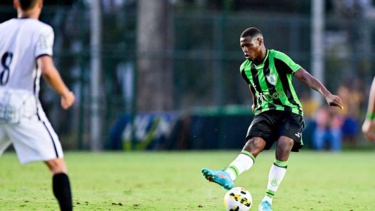 Atacante Luan Campos foi um dos destaques do América na Copa São Paulo de Futebol Junior 2023