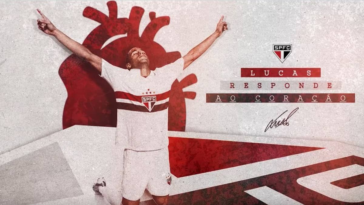 São Paulo anuncia contratação de Lucas Moura