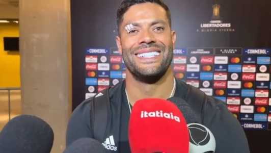 Atacante saiu feliz pela classificação, mas quer ainda mais pelo Atlético