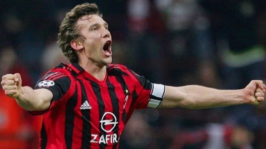 Atacante Shevchenko em passagem pelo Milan