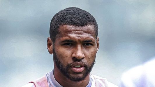 Atacante Wesley, do Cruzeiro, durante treinamento no Mineirão, em Belo Horizonte