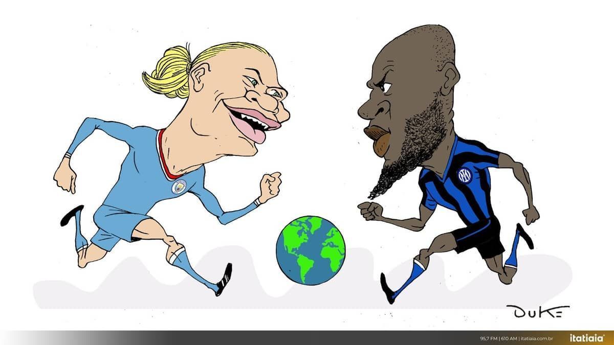 Charge do Duke: Haaland e Lukaku duelam pelo 'mundo'
