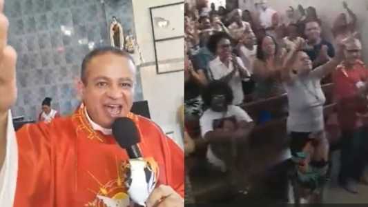 Ataniel Silva celebra missas aclamadas pelos sambistas das Escolas de Samba