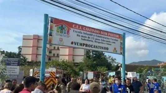 Ataque ocorreu na creche Cantinho Bom Pastor