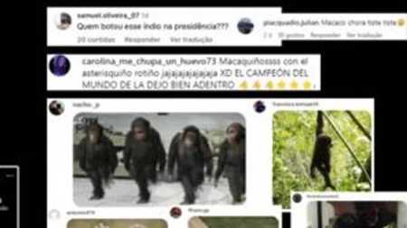 Ataques foram compartilhados pela própria CBF