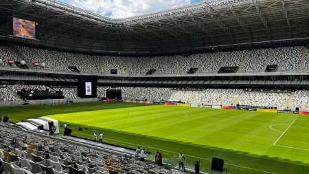 Até dezembro, capacidade da Arena MRV será de 44.892 pagantes