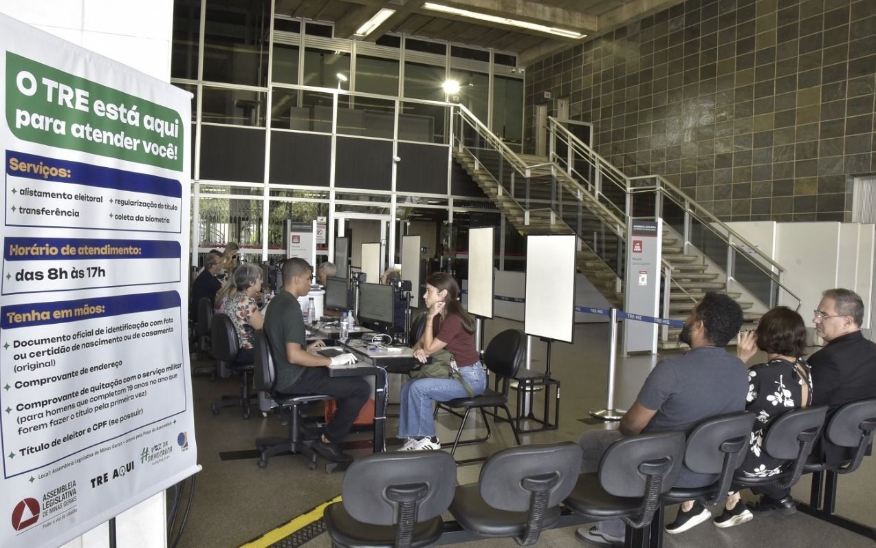 Em parceria com TRE, Assembleia de Minas abre serviço de atendimento ao eleitor até 8 de maio