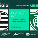Athletic x América: acompanhe o jogo no YouTube da Itatiaia