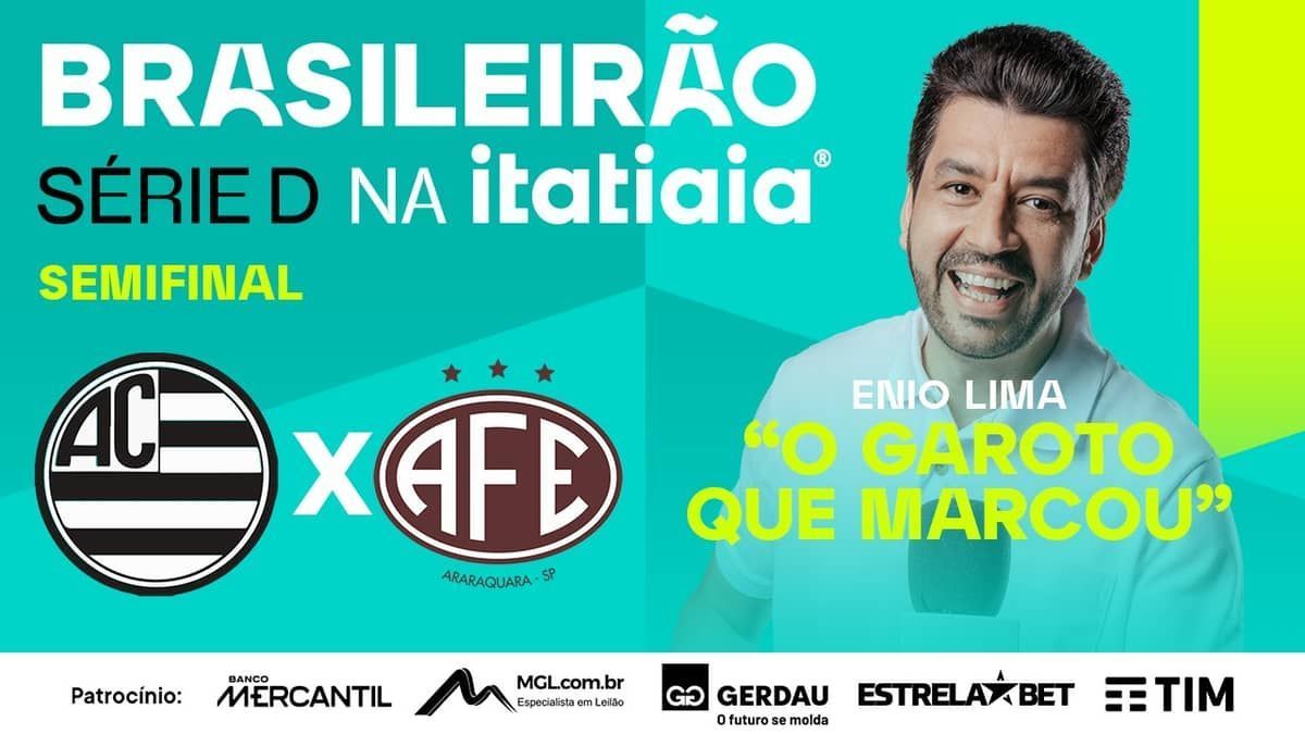 Athletic x Ferroviária: assista, ao vivo, à transmissão da Itatiaia