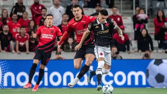 Athletico e Vasco não conseguiram marcar em Curitiba