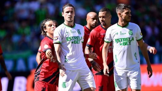 Athletico-PR e América se enfrentam nesta quarta (25) na Ligga Arena, em Curitiba