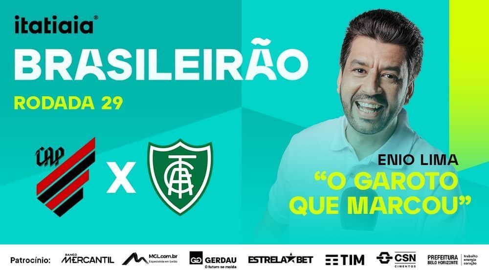 Athletico-PR x América: assista, ao vivo, à transmissão da Itatiaia