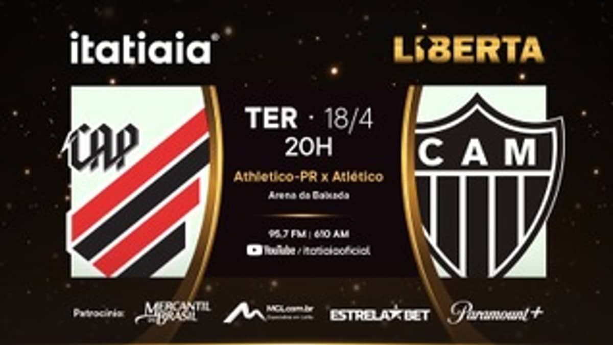 Athletico-PR x Atlético: acompanhe jogo da Libertadores ao vivo na Itatiaia