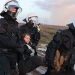 Greta Thunberg é detida durante protesto na Alemanha 