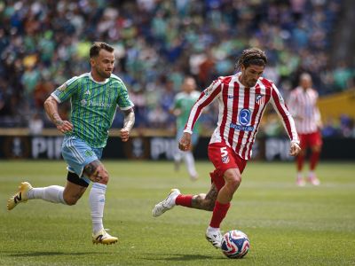 Atlético de Madrid, de De Paul, vence Seattle Sounders em jogo do Grupo B do Mundial de Clubes
