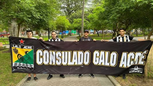 Atleticanos viajaram do Acre a Lima para assistir ao Atlético contra o Alianza