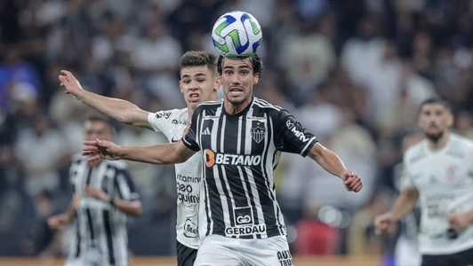 Atlético apenas empatou com o Corinthians e perdeu chance de encostar nos líderes