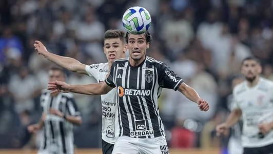 Atlético apenas empatou com o Corinthians e perdeu chance de encostar nos líderes