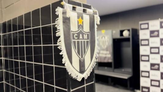 Atlético apresenta vestiário da Arena MRV