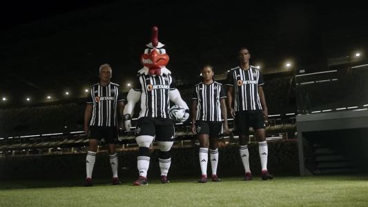 Atlético apresentou a nova camisa à torcida