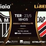 Atlético x Athletico-PR: assista, ao vivo, à transmissão da Itatiaia