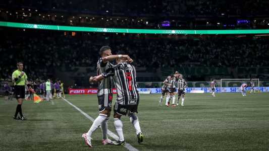 Atlético bateu o Palmeiras no Allianz Parque, em São Paulo